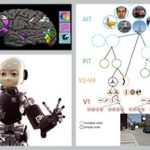 Collage of images: brain MRI, humanoid robot, and a logic tree diagram.
